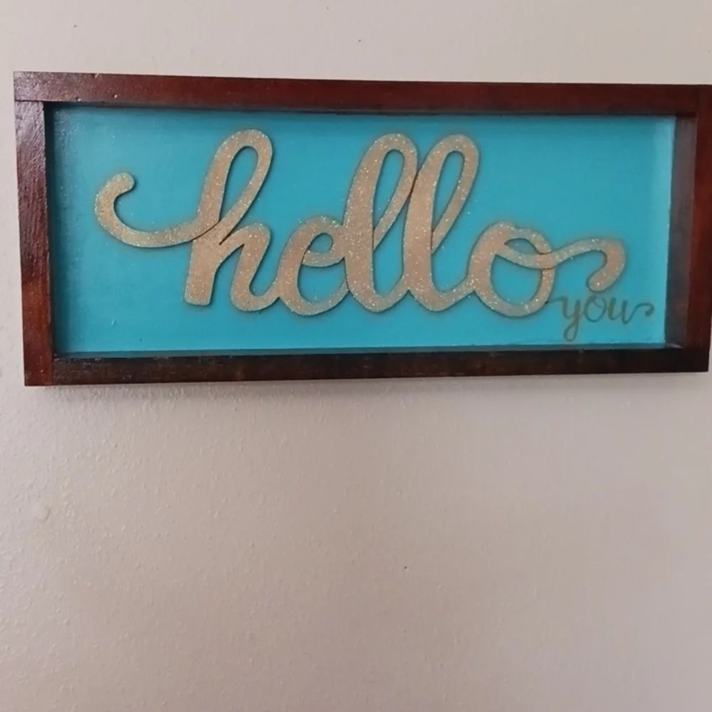 Hello, You Welcome Sign - Picture 2 of 2